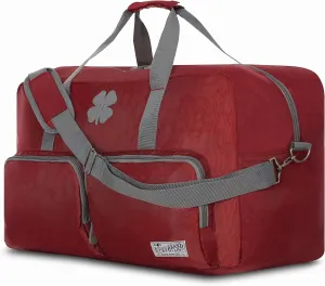 Lucky Travel Duffel Bags 115L, Gym Bag, Travel Bag & Large Duffle Bag for Men, Foldable Overnight Weekender Bags for Women & Men with Adjustable Shoulder Strap