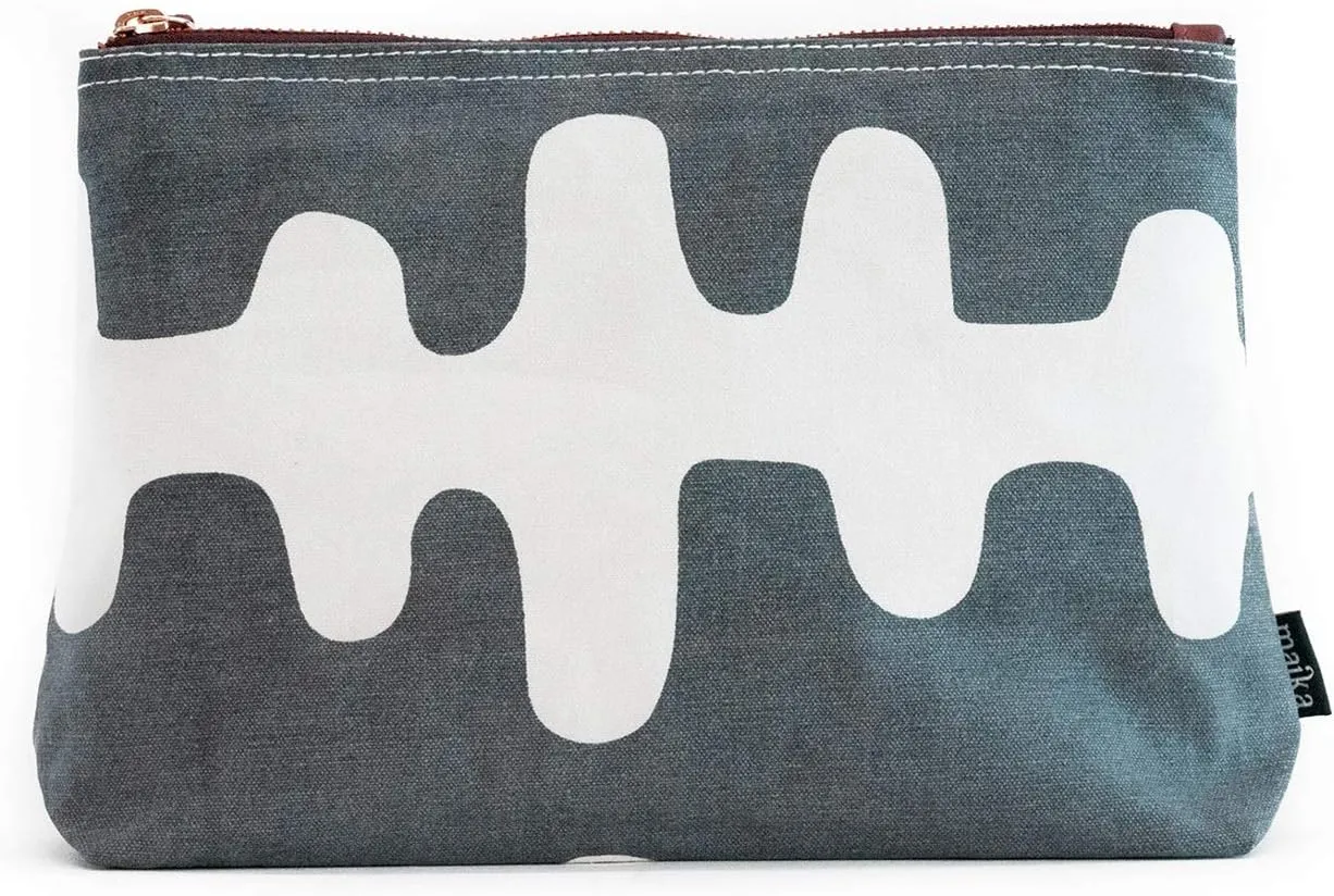 MAIKA Recycled Canvas Travel Pouch