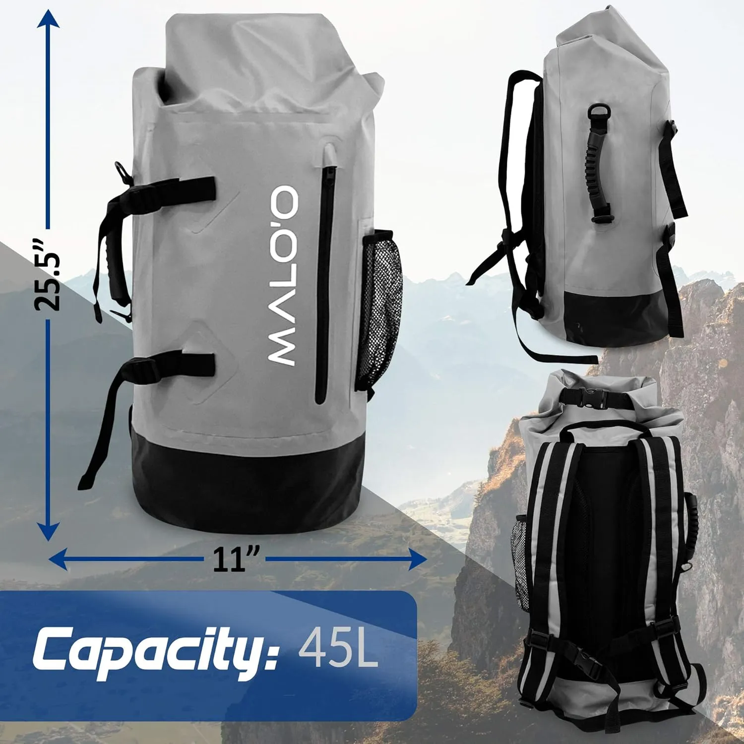 Malo'o 45L Backpack Dry Bag
