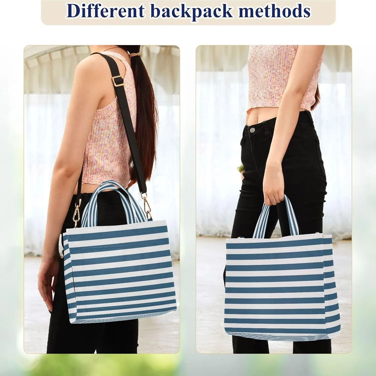MCHIVER Tote Bag for Women Corduroy Crossbody Shoulder Purse Utility Totes for Trip Office Work 13.7 * 4.9 * 12.2 IN