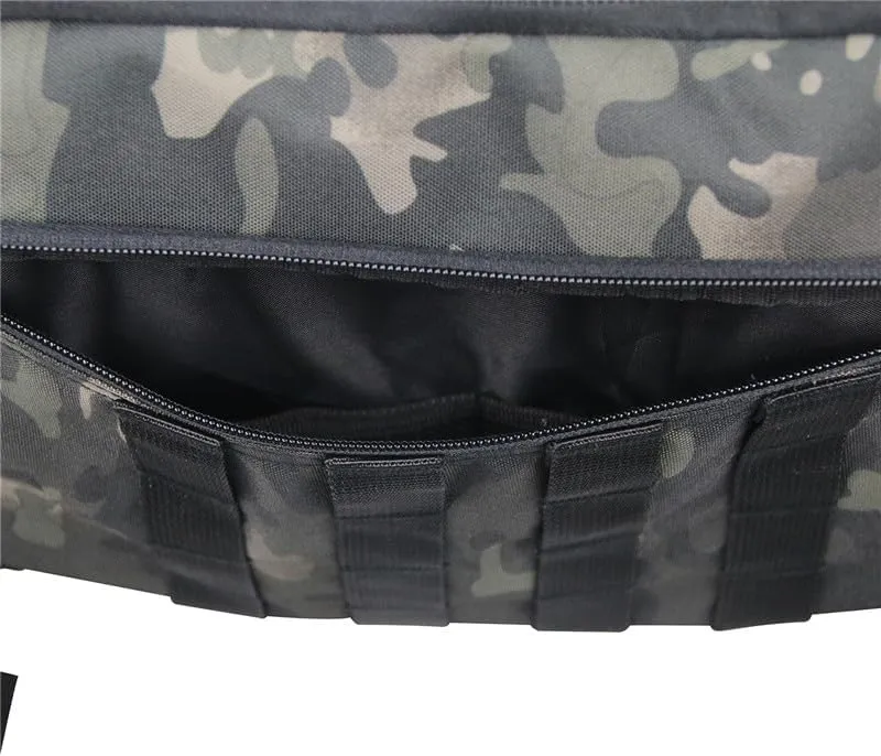 Men Army Sport Gym Bag Tactical Waterproof Backpack Camping Backpacks Sports Travel Bags, Black Camo, M 60 Litres, Backpacks