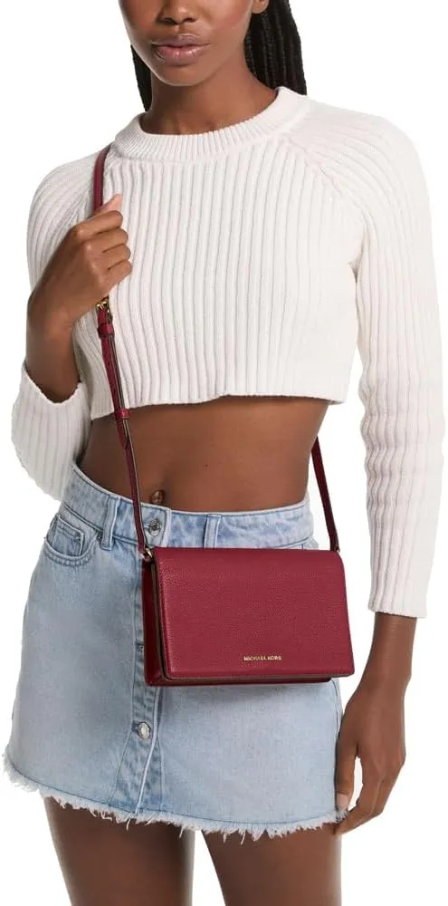 Michael Kors Jet Set Medium Flap Crossbody Bag