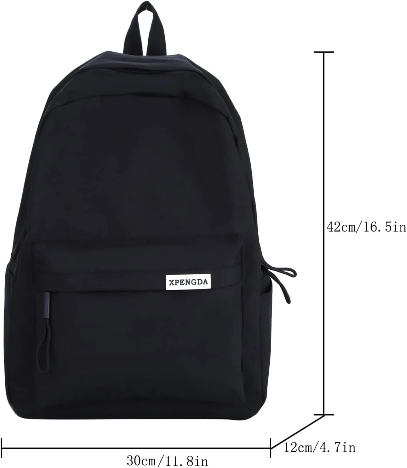Mini Backpacks for Women Retro Large Capacity Solid Soft Fashion Backpacks Outdoor Travel Slim Laptop Backpack(One Size)