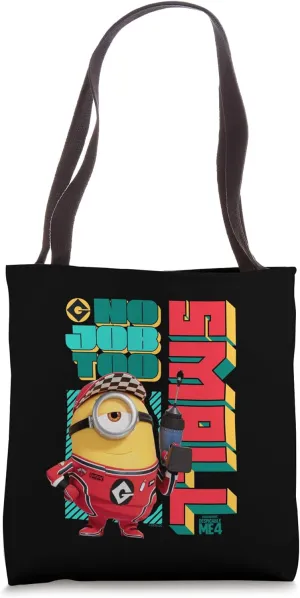 Minions Despicable Me 4 No Job Too Small Tote Bag