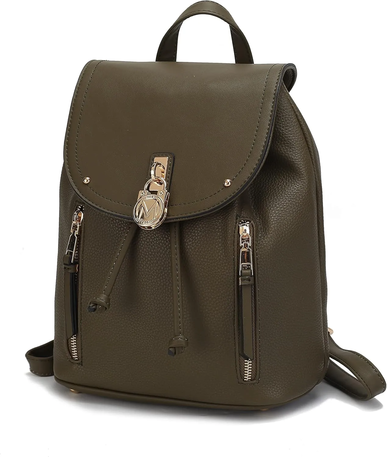 MKF Collection Backpack Purse for Women, Vegan Leather Top-Handle Fashion Daypack