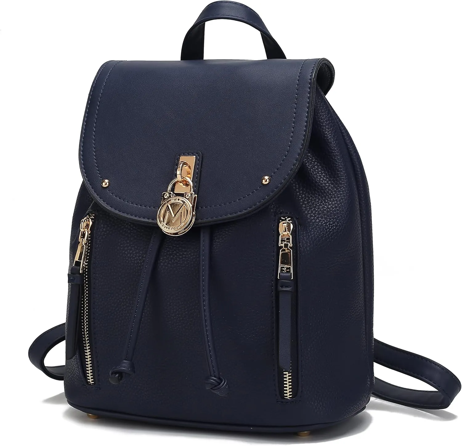 MKF Collection Backpack Purse for Women, Vegan Leather Top-Handle Fashion Daypack
