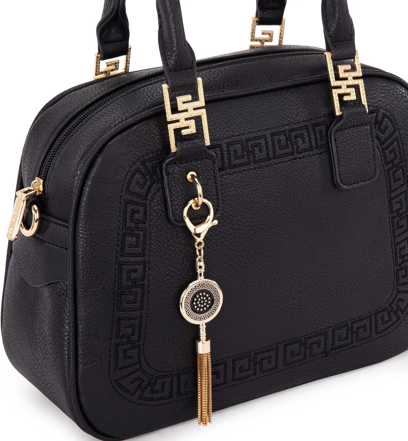 Montana West Small Top Handle Purse for Women Crossbody Satchel Handbag Barrel Bag