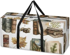 Moving Bags Heavy Duty Storage Bags for Clothes Moving Supplies Packing Bags for Moving Traveling Books Leaf Specimen