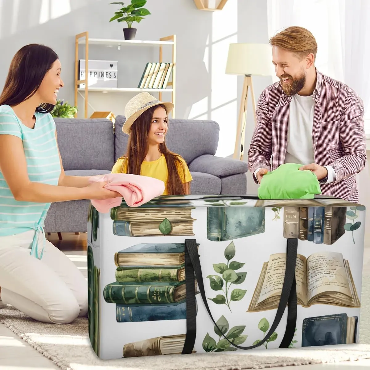 Moving Bags Heavy Duty Storage Bags for Clothes Moving Supplies Packing Bags for Moving Traveling Books Leaves
