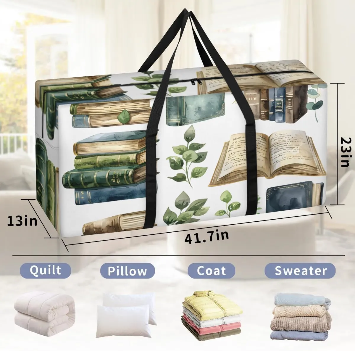 Moving Bags Heavy Duty Storage Bags for Clothes Moving Supplies Packing Bags for Moving Traveling Books Leaves