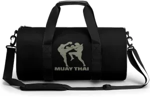 Muay Thai Compact Gym Bag Travel Duffel Bags Lightweight Foldable Sports Tote Gymbag