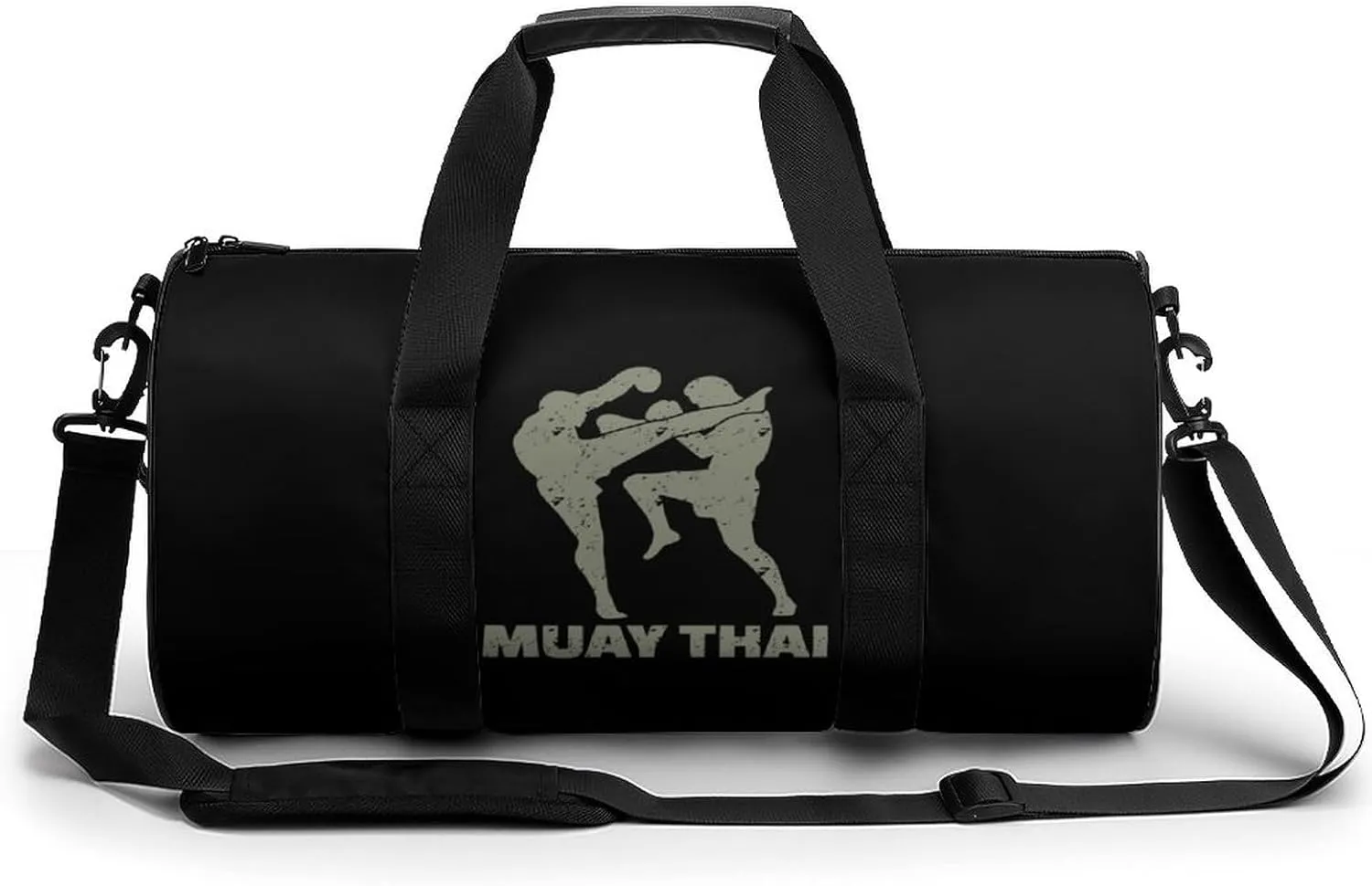 Muay Thai Sports Gym Bag Portable Duffel Bag Travel Workout Bag with Adjustable Strap for Men Women