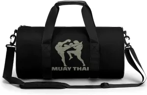 Muay Thai Sports Gym Bag Portable Duffel Bag Travel Workout Bag with Adjustable Strap for Men Women