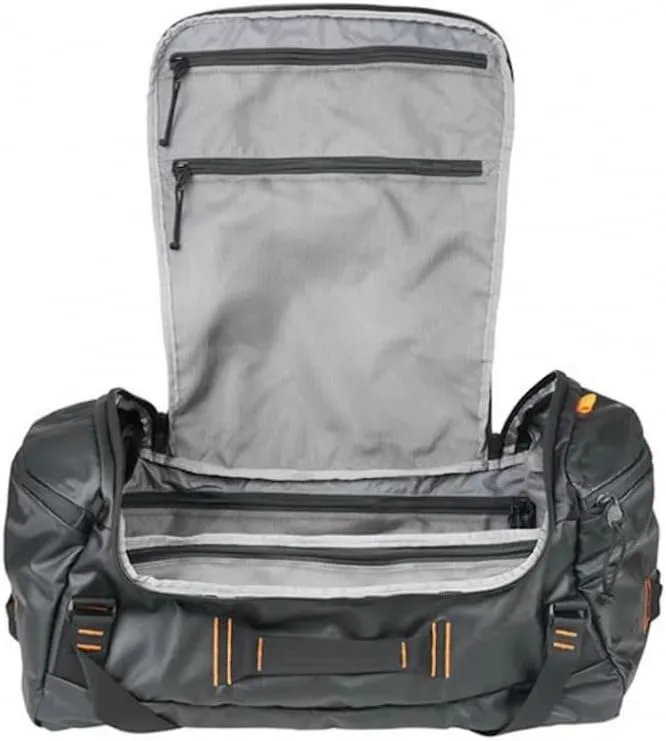 Mystery Ranch Mission Duffel 55 Black - Adaptable Duffel Bag For Travel