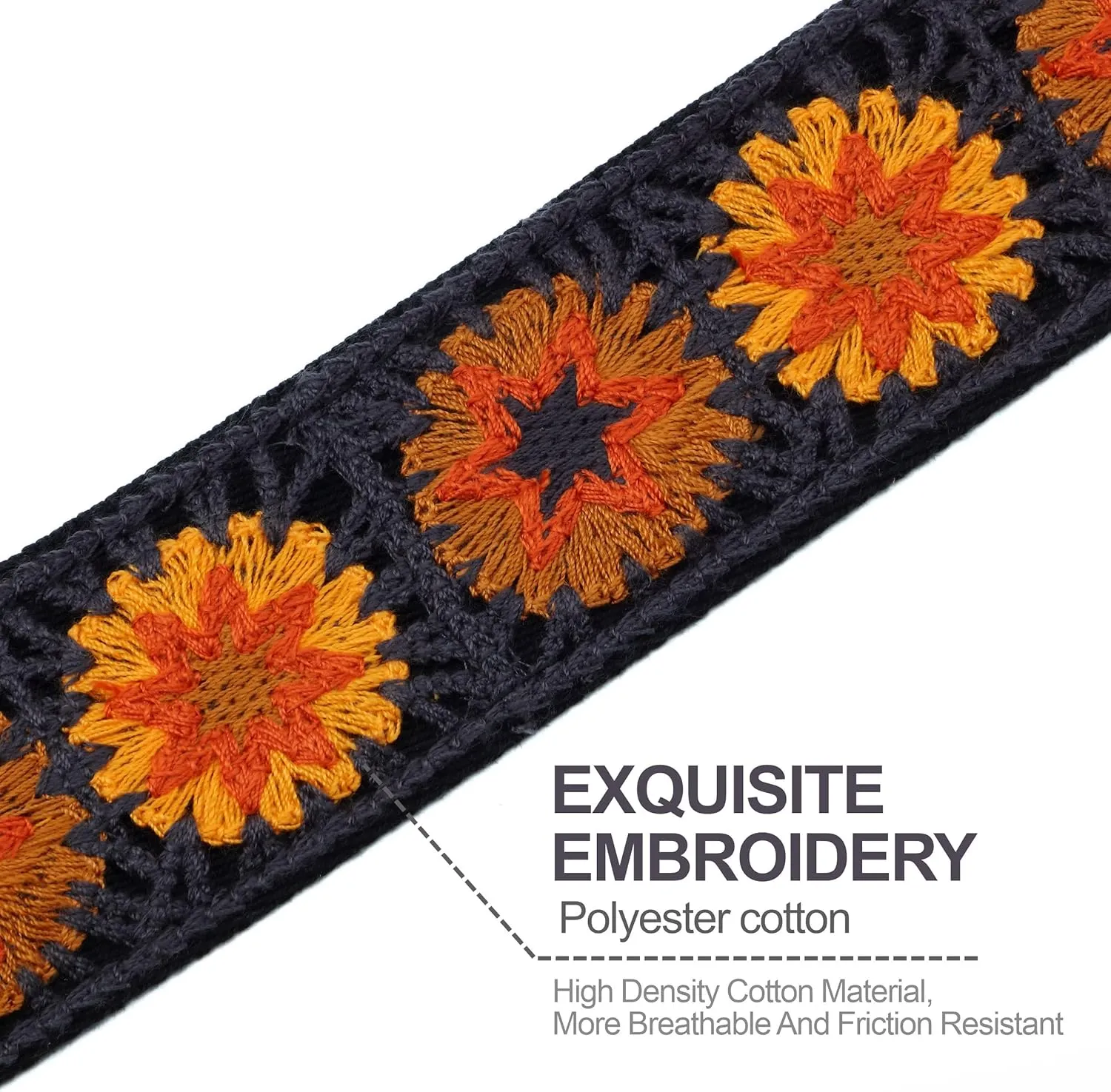 Nefelibata Purse Strap,2" Wide Purse Strap Adjustable Replacement,Multi-pattern Crossbody Handbag Strap