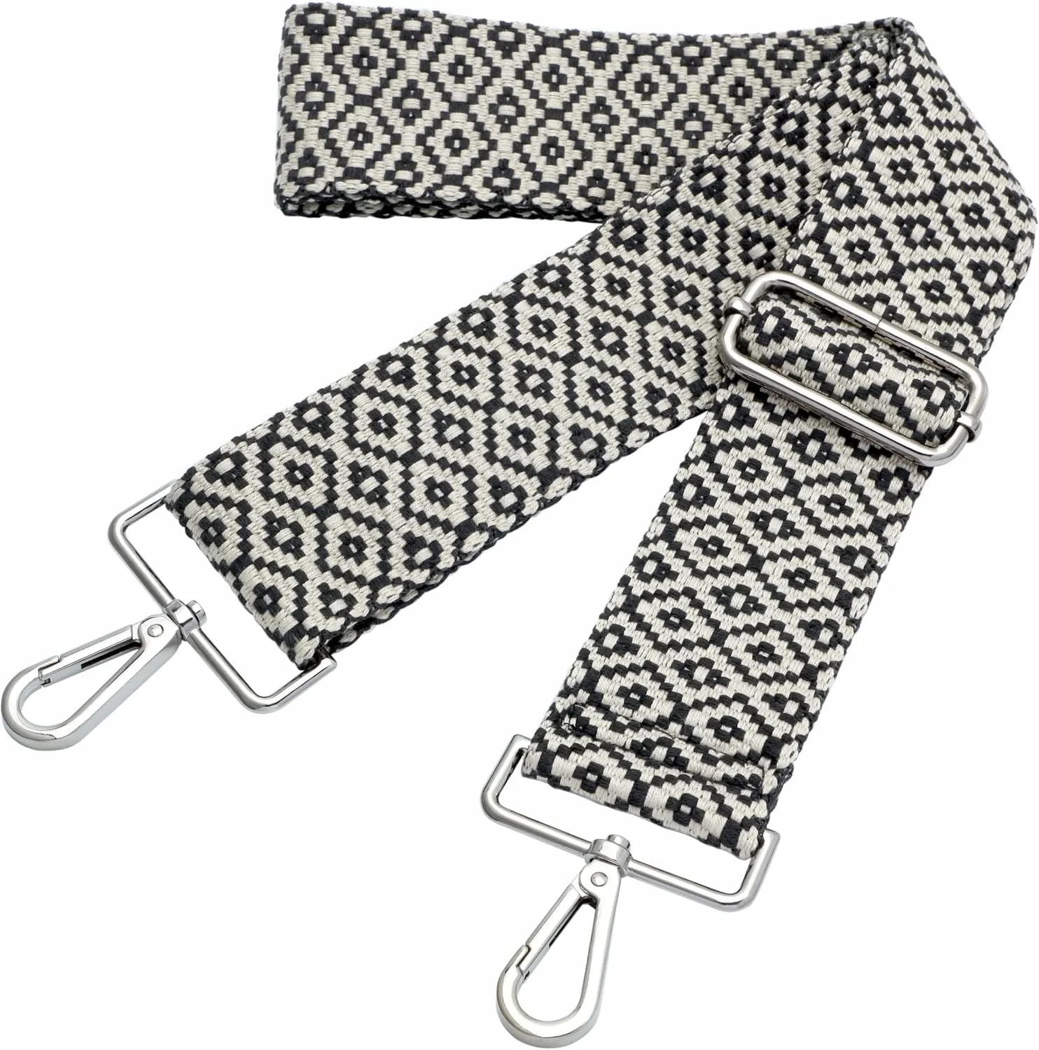 Nefelibata Purse Strap,2" Wide Purse Strap Adjustable Replacement,Multi-pattern Crossbody Handbag Strap