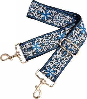 Nefelibata Purse Strap,2" Wide Purse Strap Adjustable Replacement,Multi-pattern Crossbody Handbag Strap