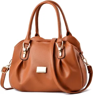 NICOLE & DORIS Womens Designer Handbag Stylish Top Handle Handbags Soft PU Leather Shoulder Bags Crossbody Bag