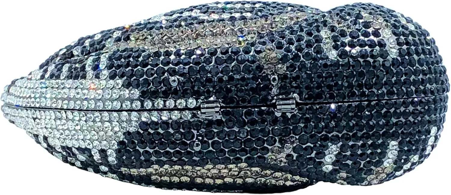 Novelty Swan Crystal Clutch Women Evening Bag and Clutches Party Prom Wedding Handbags Rhinestone Clutch Purses,Mini