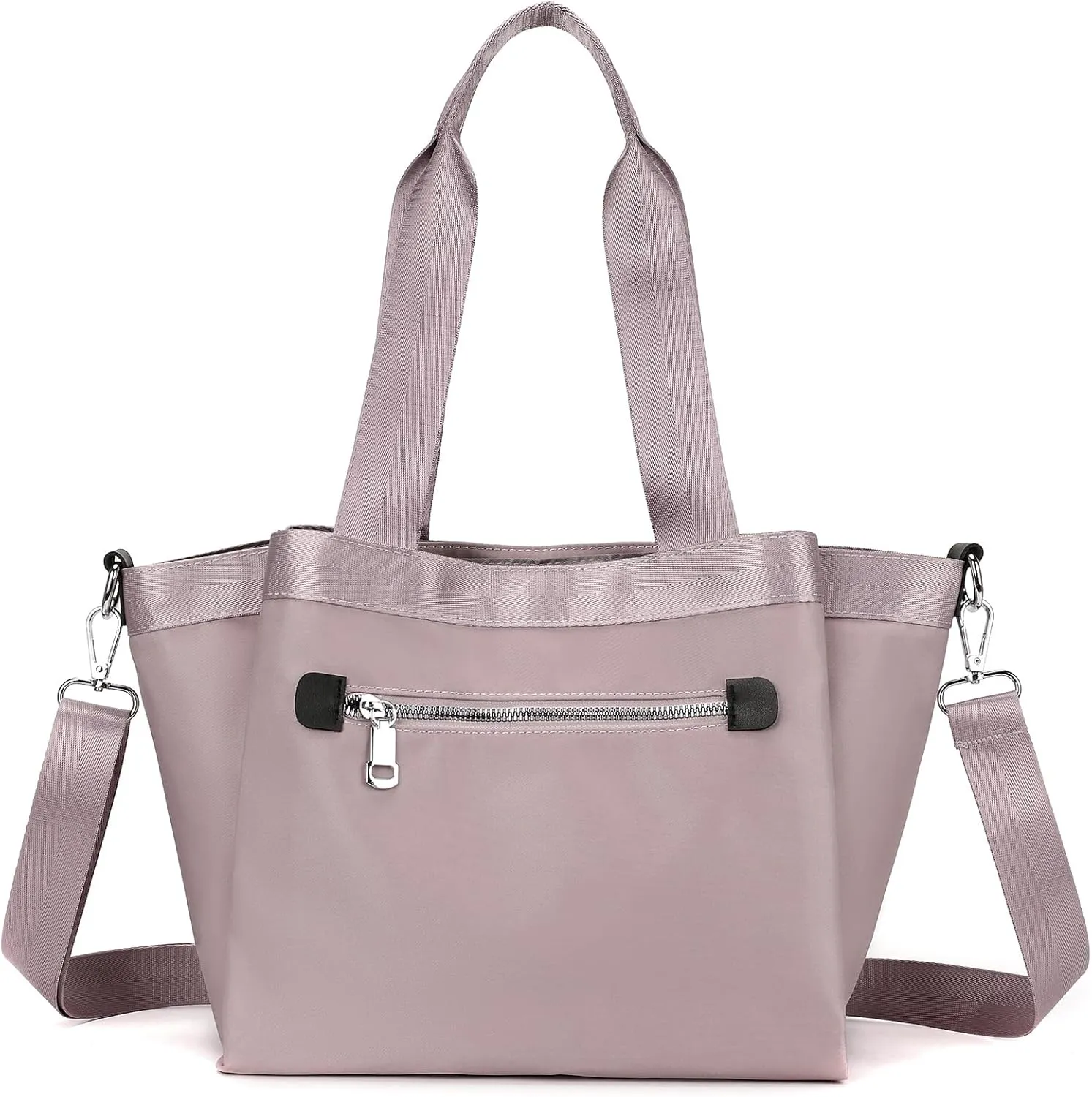Nylon Crossbody Bags for Women Tote Bag with Pockets Satchel Purse Handbags Shoulder Bags Travel Messenger Bag