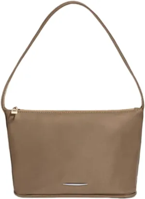 Nylon Shoulder Bag for Women Trendy Handbag and Purses Convenient Hobo Bag Clutch Totes with Zipper Closure