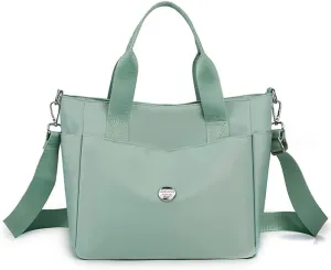 Nylon Tote Bag for Women Waterproof Cross Body Handbags Purses with Zipper Pocket Shoulder Bag Ladies Casual Satchel