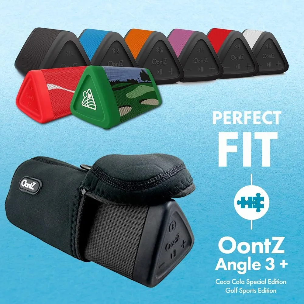 Official Carry Case for OontZ Angle 3 Bluetooth Speaker, Neoprene with Aluminum Carabiner by Cambridge SoundWorks