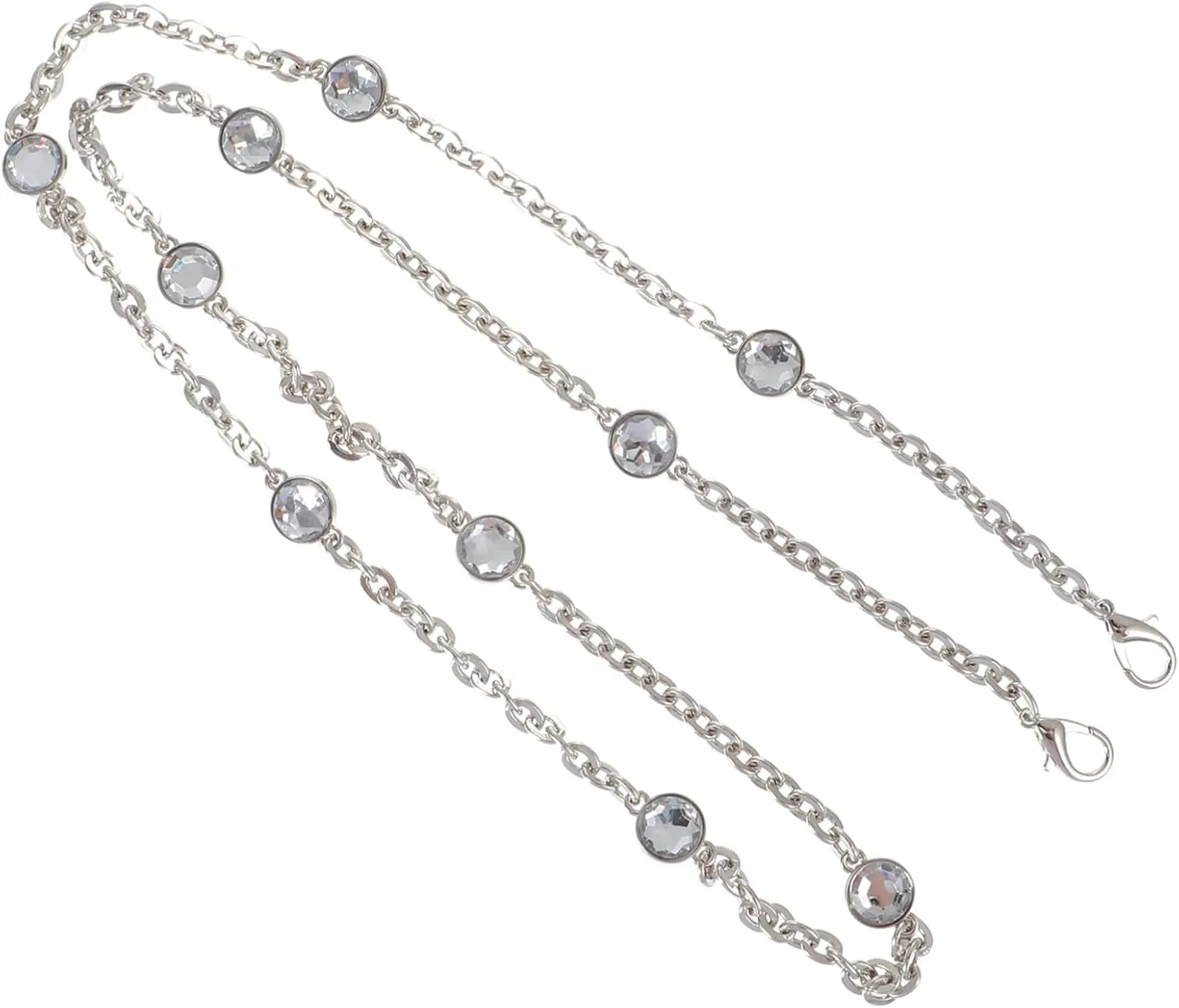 OFFIGAM Stylish Bag Chain Strap Replacement Lightweight Detachable Accessory for Handbags Clutches Shoulder Bags with Exquisite Design