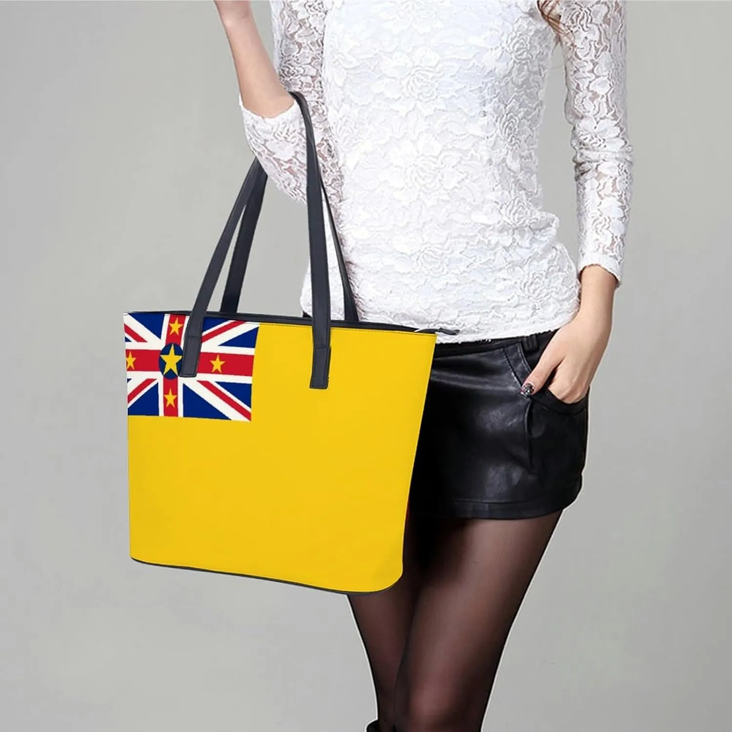 Oman Flag Fashion Handbag Women Stylish Large Leather Tote Perfect for Any Occasion