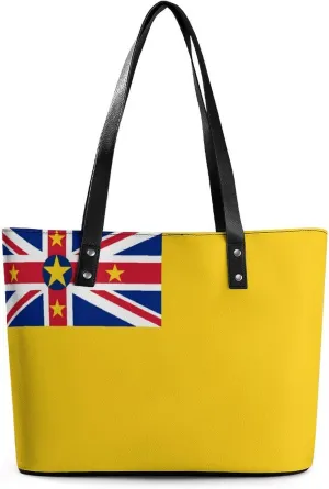 Oman Flag Fashion Handbag Women Stylish Large Leather Tote Perfect for Any Occasion