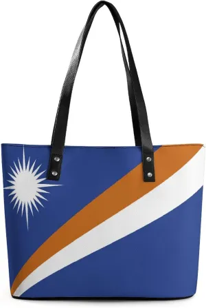 Oman Flag Fashion Handbag Women Stylish Large Leather Tote Perfect for Any Occasion