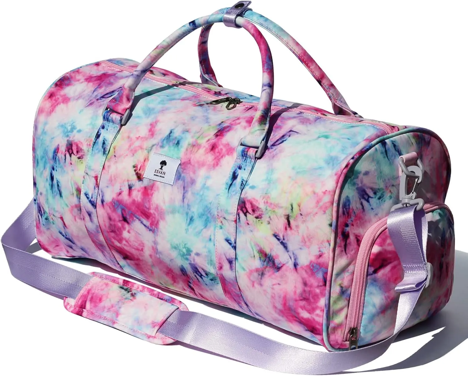 Original Floral Water Resistant Duffel Bag Gym bag Weekender Travel Bag for Gym Beach Travel Daily Bags