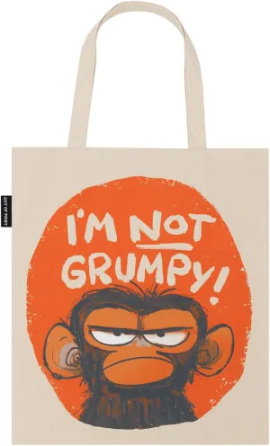 Out of Print Grumpy Monkey Tote Bag