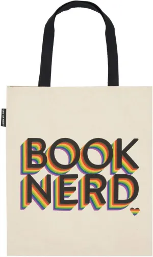 Out of Print Literary and Book-Themed Canvas Tote Carrying Bag for Book Lovers, Readers, and Bibliophiles
