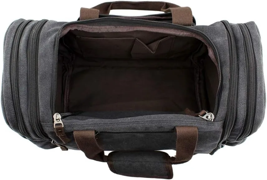 Overnight Handbag Shoulder Canvas Travel Tote Luggage Weekender Duffel Bag,170804-02