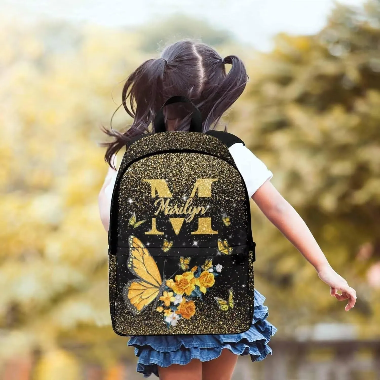 Personalized Backpacks for Kids, Custom Name Preschool Backpack for Girls Boys, Basketball Bookbag for Kindergarten Primary School, Back to School/Birthday Gifts