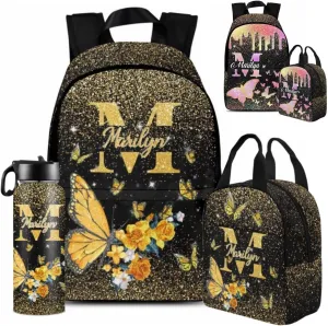 Personalized Backpacks for Kids, Custom Name Preschool Backpack for Girls Boys, Basketball Bookbag for Kindergarten Primary School, Back to School/Birthday Gifts