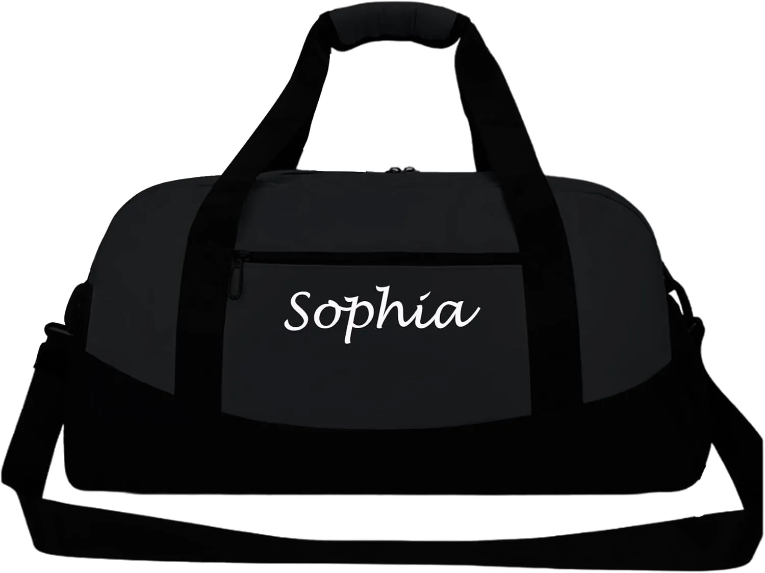 Personalized Duffel Bag Name Custom Sports Gym Bags Two Toned Travel Duffle Bag with Wet Dry Pockets & Shoe Weekend Overnight Bag for Women Men