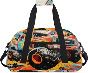 Personalized Duffel Bags for Travling Custom Gym Bag for Boys Small Dance Bag for Girls Luggage Bags for Kids Car