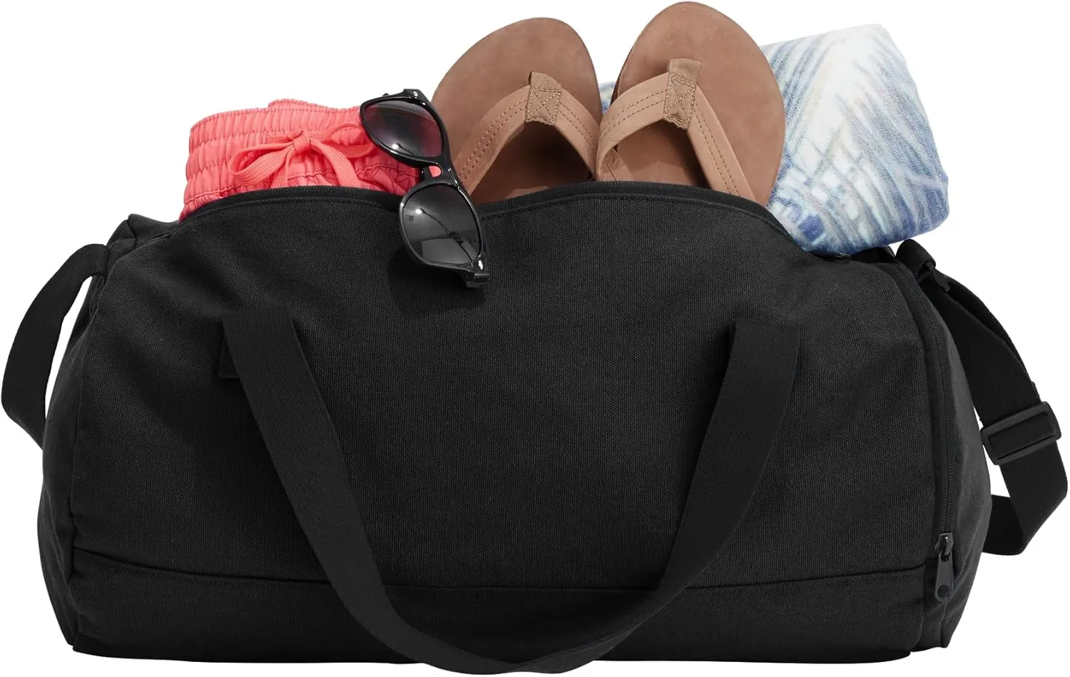 Personalized Duffle Bag - Cotton Gym Bag for Women, Customizable with Name and Logo - Ideal Sports and Workout Duffel Bag