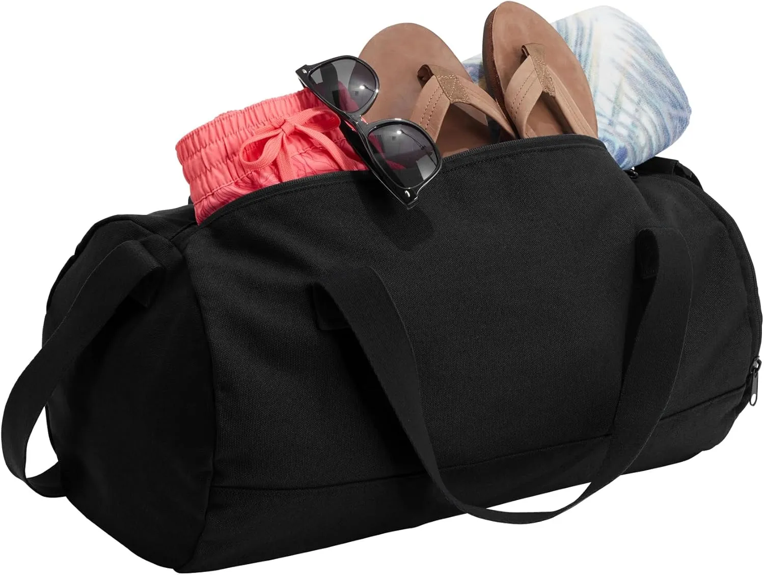 Personalized Duffle Bag - Cotton Gym Bag for Women, Customizable with Name and Logo - Ideal Sports and Workout Duffel Bag