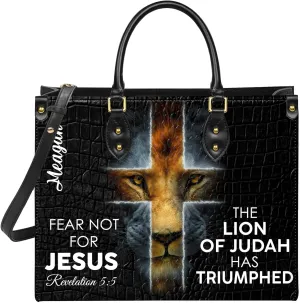 Personalized Leather Handbag for Women, Custom Name Church Bags, Christian Gifts for God Lovers, Ideal for Mother’s Day Gifts