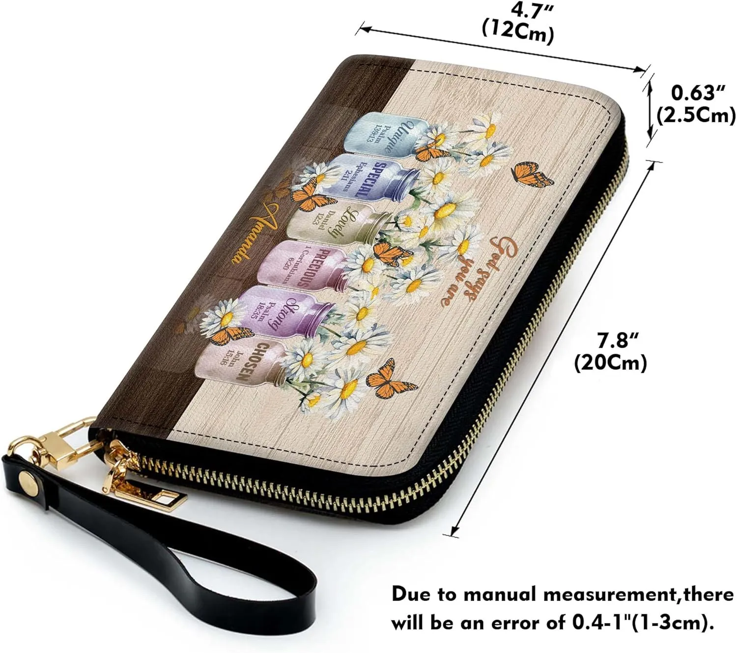 Personalized Leather Handbag for Women – Matching Purse and Wallet Set – Custom Name Church Bags, Mother's Day Gift