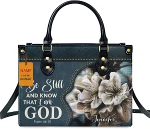 Personalized Leather Handbags For Woman - Christmas Gifts For Women - Christian Gifts