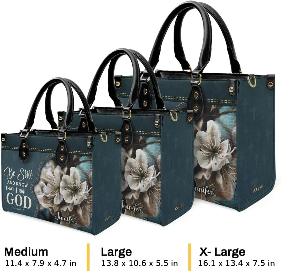 Personalized Leather Handbags For Woman - Christmas Gifts For Women - Christian Gifts