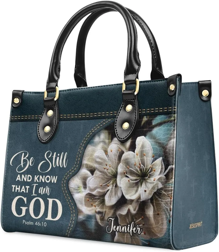 Personalized Leather Handbags For Woman - Christmas Gifts For Women - Christian Gifts