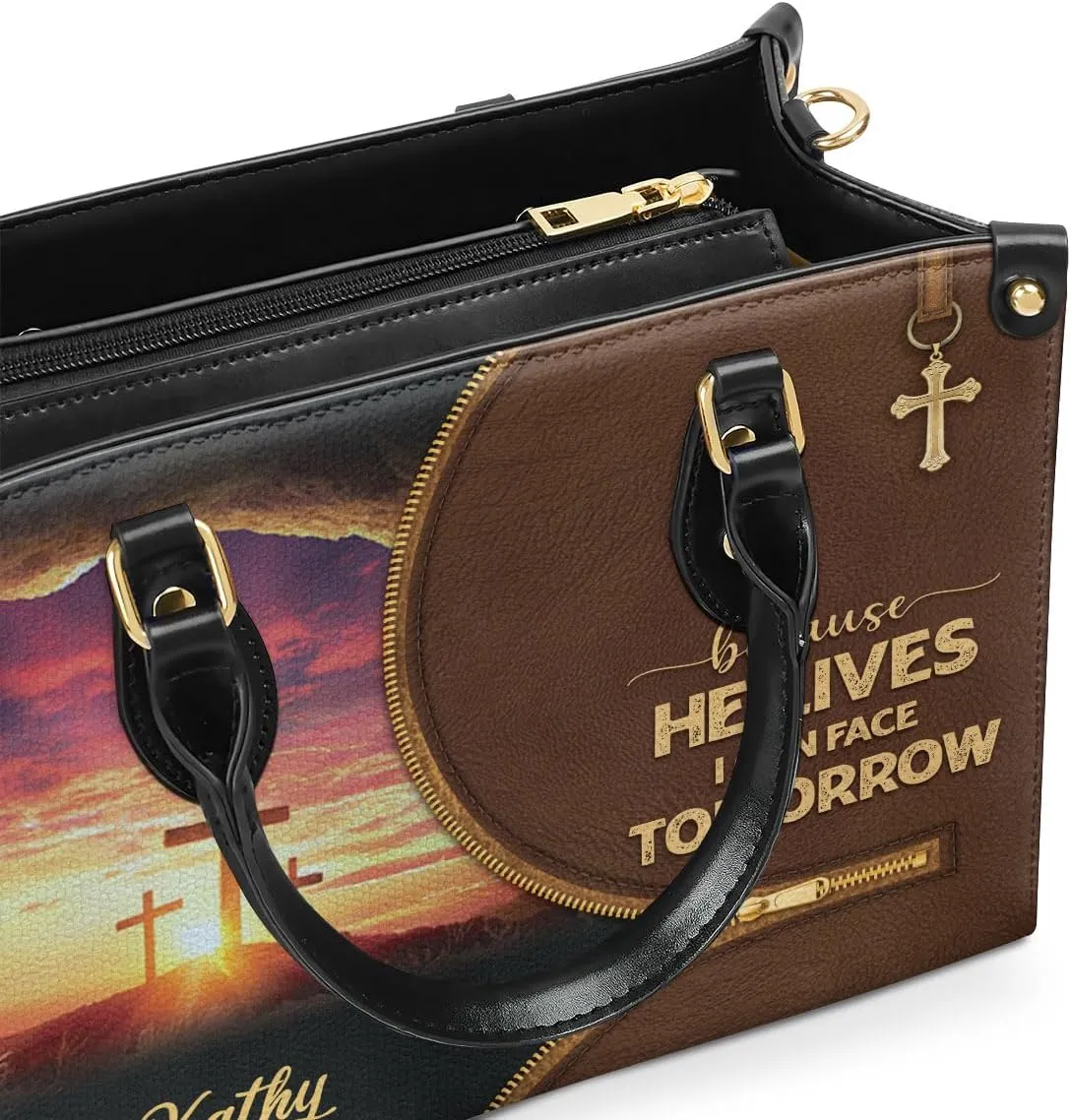 Personalized Leather Handbags For Woman - Christmas Gifts For Women - Christian Gifts