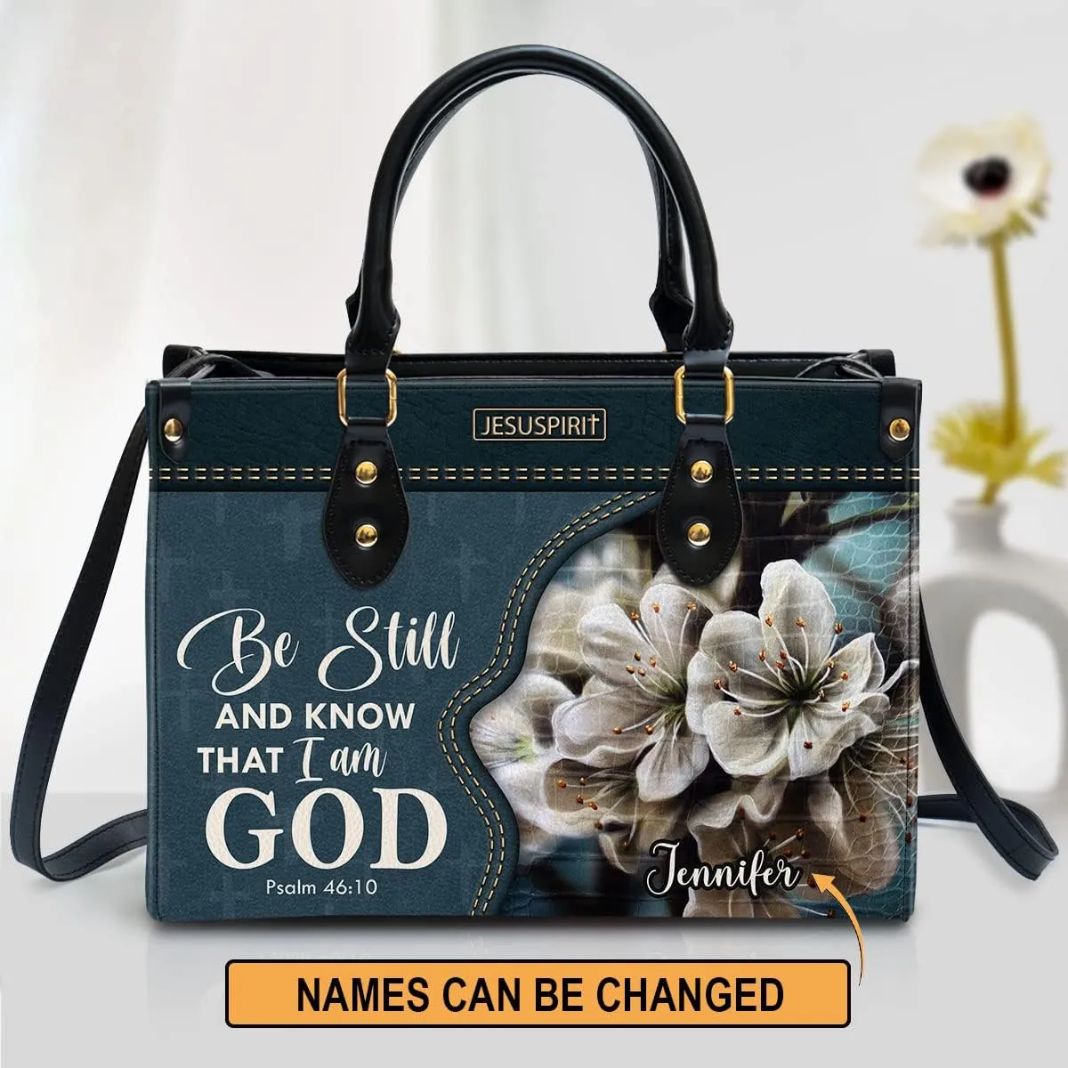 Personalized Leather Handbags For Woman - Christmas Gifts For Women - Christian Gifts