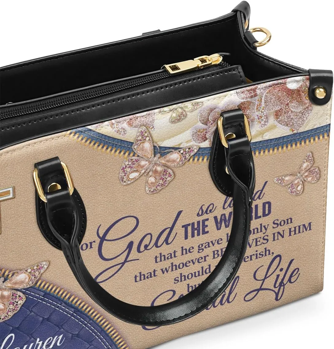 Personalized Leather Handbags For Women - Christmas Gifts For Women - Christian Gifts