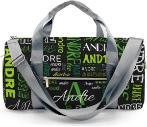 Personalized Luggage Bag Black Green Customized Travel Bag with Name Sports Bag Dance Bag Weekend Vacation Gym Bag